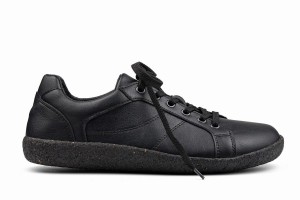 Black Ahinsa Pura Barefoot Women's Sneakers | LEM7156VF