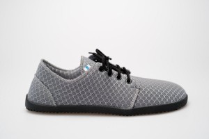 Grey Ahinsa Zone Barefoot Men's Sneakers | SSZ7898BE