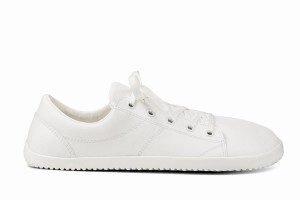 White Ahinsa Vida Barefoot Men's Sneakers | JDG6747NQ