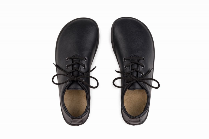 Black Ahinsa Ananda Barefoot Men's Casual Shoes | AAQ2087XI