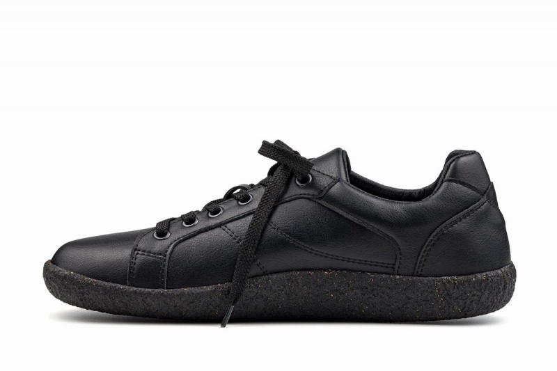 Black Ahinsa Pura Barefoot Men's Sneakers | GSR6271XG