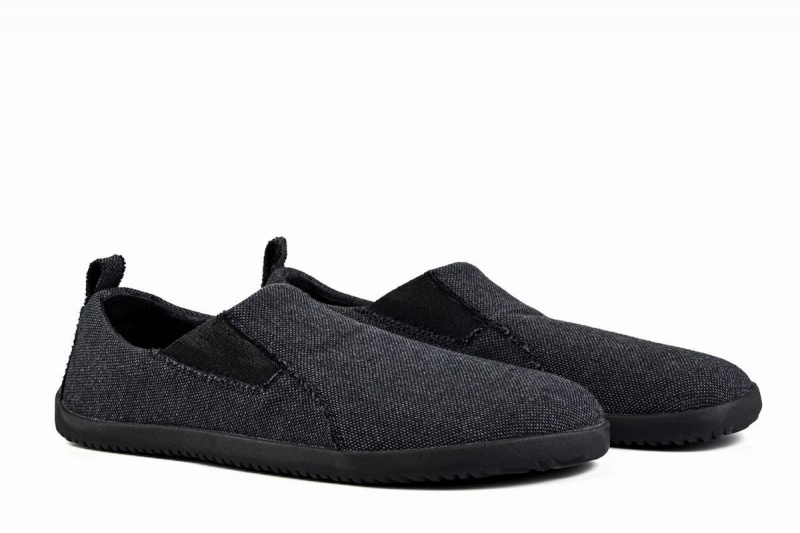 Dark Grey Ahinsa Recycled Barefoot Women's Slip On Sneakers | ZFM4646MS