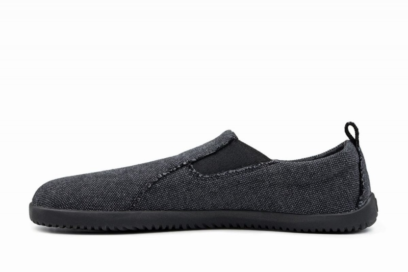 Dark Grey Ahinsa Recycled Barefoot Women's Slip On Sneakers | ZFM4646MS