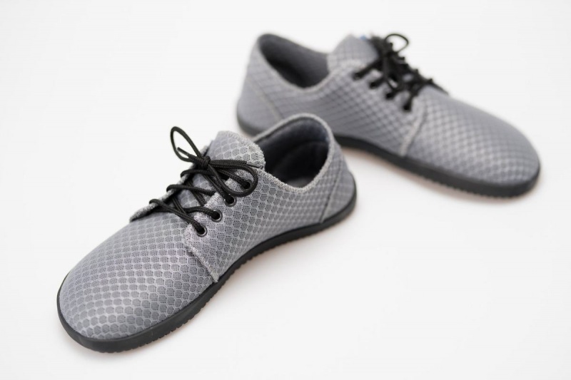 Grey Ahinsa Zone Barefoot Women's Sneakers | KQI460EQ