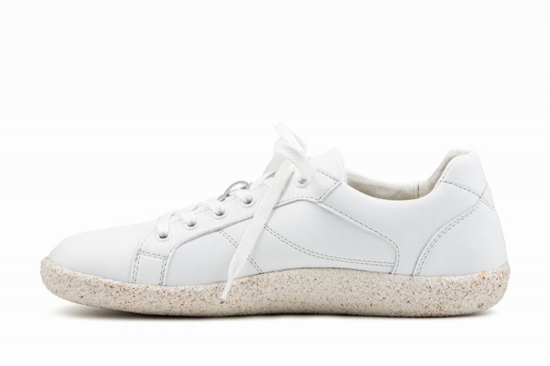 White Ahinsa Pura Barefoot Women's Sneakers | XNQ9133GN