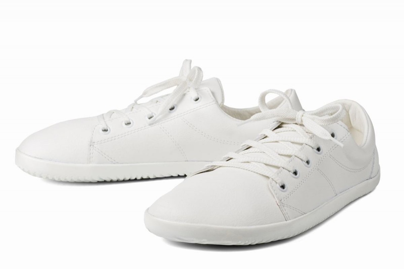 White Ahinsa Vida Barefoot Men's Sneakers | JDG6747NQ